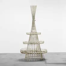 Cap d'Ail stand by Mathieu Matégot, 1952, enameled steel, sold Apr 2011