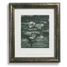 Peter Doig, Echo Lake, 2000, etching and aquatint on paper