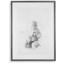 Ukranian Shirt by Lisa Yuskavage, 2001, lithograph on paper, sold Apr 2011