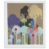 Ryan McGinness, Ice Cream Trees, 2007, screenprint on paper