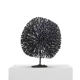 untitled (Bush) by Harry Bertoia, c. 1960, welded copper and bronze with applied patina, sold Apr 2011