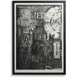 Jasper Johns, Land's End, 1977, lithograph on paper
