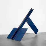 Lyman Emmet Kipp, Jr., Blue Smoke, 1979, enameled aluminum
