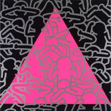 Keith Haring, Silence Equals Death, 1989, screenprint on paper