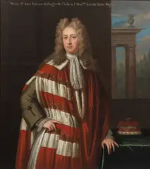 Charles d'Agar, Portrait of Henry St. John, Lord Bolingbroke, three-quarter-length, in Parliamentary robes, oil on canvas