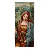 Pieter Coecke van Aelst, Sainte Marie Madeleine avec son vase d'onguent, oil on panel
