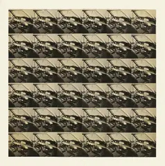 Peter Roehr, Ohne Titel (155-2-65), 1965, Photo-Montage auf Pappe