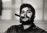 René Burri, Ché Guevara, Havanna, 1963, Silbergelatineabzug, 2010. Überformat