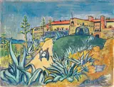 Max Pechstein, Fort Miradou bei Collioure