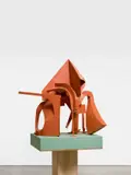 Thomas Kiesewetter, Barriere, 2010, Acryl auf Metall