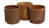 Robert Maxwell, Pair of Earthgender planters along with a Cressey planter, c. 1968, & David Cressey