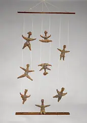 Dora De Larios, Acrobats, Ceramic sculpture