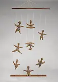 Dora De Larios, Acrobats, Ceramic sculpture