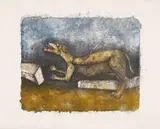 Perro Herido by Rufino Tamayo, c. 1989, Lithograph, sold Jun 2011