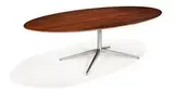 Florence Knoll, Oval table desk, 1961, Rosewood & steel