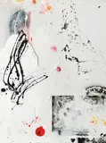 Raymond Saunders, Element #1 of 3, 2001, Acrylic on plywood