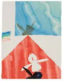 Honolulu Watercolor by Billy Al Bengston, 1979, Watercolor on paper, sold Jun 2011