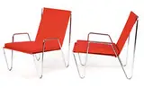 Verner Panton, Pair of Bachelor chairs