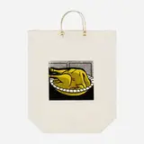 Roy Lichtenstein, Turkey Shopping Bag, 1964, screenprint in colors on paper shopping bag