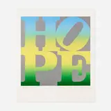 Robert Indiana, Summer from the 4 Seasons of Hope portfolio, 2012, screenprint in colors