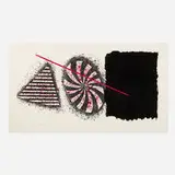 James Rosenquist, Black Star, 1978, etching and aquatint with pochoir in colors
