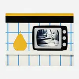 Tom Wesselmann, TV Still Life from the 11 Pop Artists, Volume III portfolio, 1965, screenprint in colors