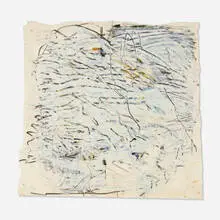John Beardman, Piebald, oil and pastel on paper