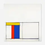 Per Arnoldi, Romantic Construction, 1981, acrylic on canvas