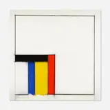 Per Arnoldi, Romantic Construction, 1981, acrylic on canvas