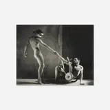 George Platt Lynes, Ballet Orpheus with Noguchi Sculpture