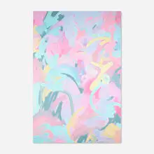 Michael Manning, Untitled #6 (Sheryl Crow Pandora), 2013-14, acrylic and digital print on canvas