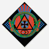 Robert Indiana, KVF VIII (The Hartley Elegies: The Berlin Series), 1991, screenprint in colors