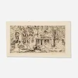 Childe Hassam, House on Main Street East Hampton