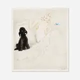 Louis Icart, Noir et blanc (Morning Cup or L'Inviteé)