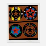 Robert Indiana, Untitled (from The American Dream Book), 1997, screenprint in colors on Schoellers Parole