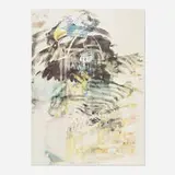 Robert Rauschenberg, Caucus (from the Leo Castelli 90th Birthday portfolio), 1997, offset lithograph in colors on Arches