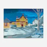 Joseph Barrett, A Winter Scene