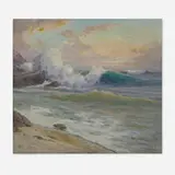 Angel Espoy, Crashing Waves, oil on canvas