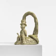 untitled by Robert Carston Arneson, 1969, hand-built and glazed stoneware, sold Feb 2011