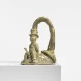 untitled by Robert Carston Arneson, 1969, hand-built and glazed stoneware, sold Feb 2011