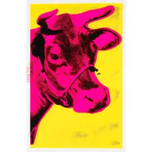 Andy Warhol, Cow, 1966, screenprint on paper