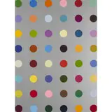 Lepidine by Damien Hirst, 2008, screenprint with metallic silver on paper, sold Feb 2011