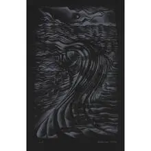 Lee Bontecou, untitled, 1979-1982, lithograph on paper