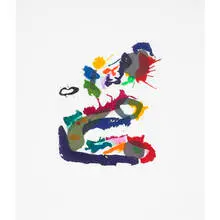 Sam Francis, untitled, 1994, etching on paper