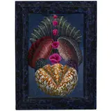 Philip Hanson, Shell Secretion, 1992, oil on canvas with artist's frame