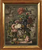 Jan van Huysum, Flower Piece, mezzotint
