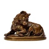 19th century, by Bronze Model of a Chihuahua, sold Dec 2022