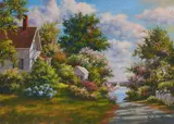 Gary Shepard, Springtime on the Coast, oil on canvas