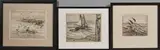 Charles Herbert Woodbury, Three Maritime Scenes