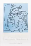 Picasso - The Forty-four Linocuts of 1959 by Pablo Picasso, 1987. Color offset lithographic poster, unmatted, offered Dec 2022